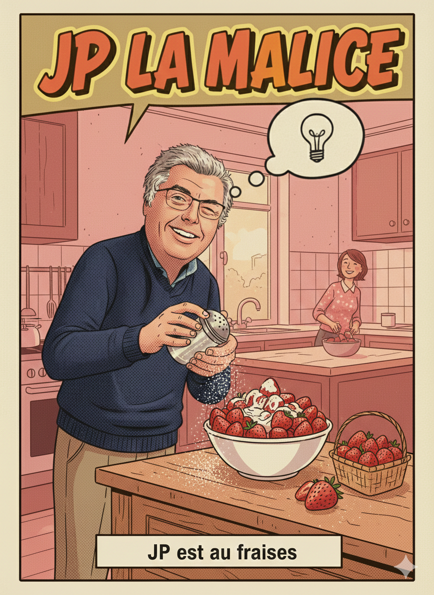 JP est au Fraises